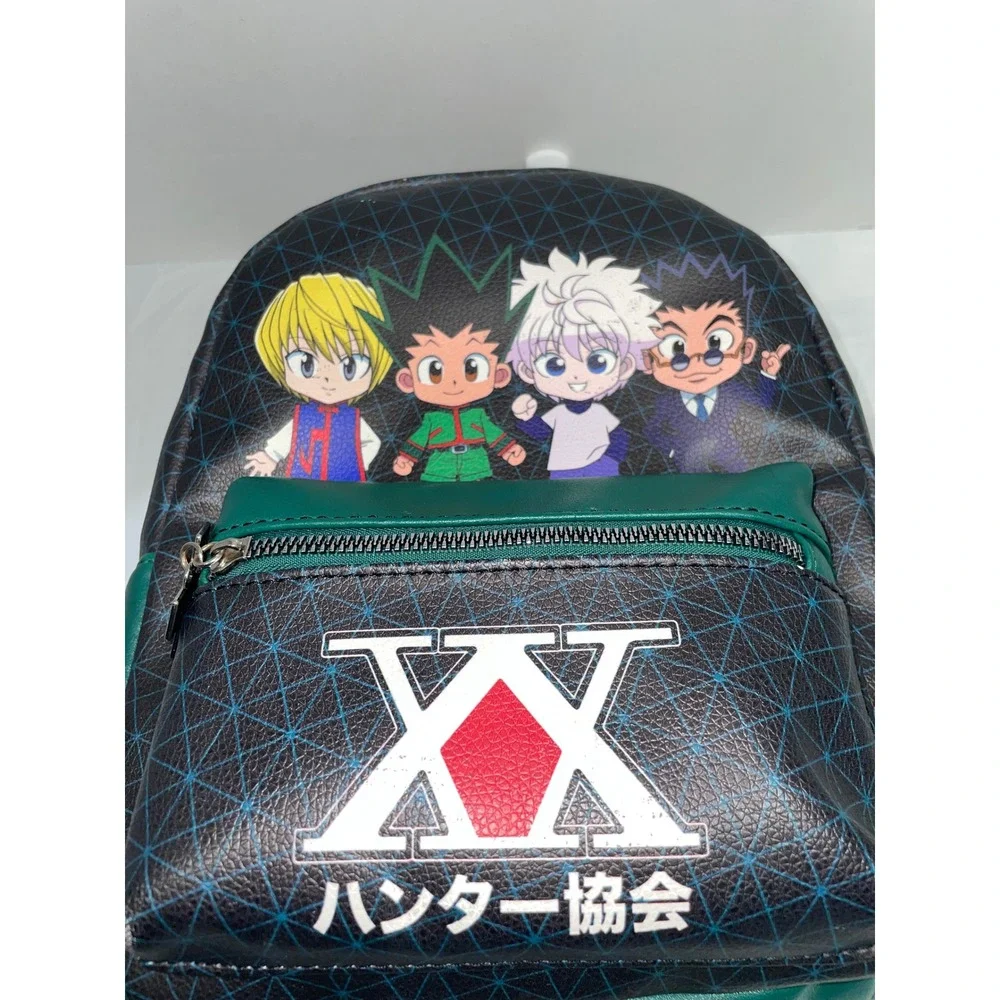 Hunter x‎ Hunter Chibi Characters Mini Backpack Green Black Anime Bag